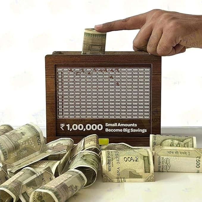 Wooden Money Box - Image 2